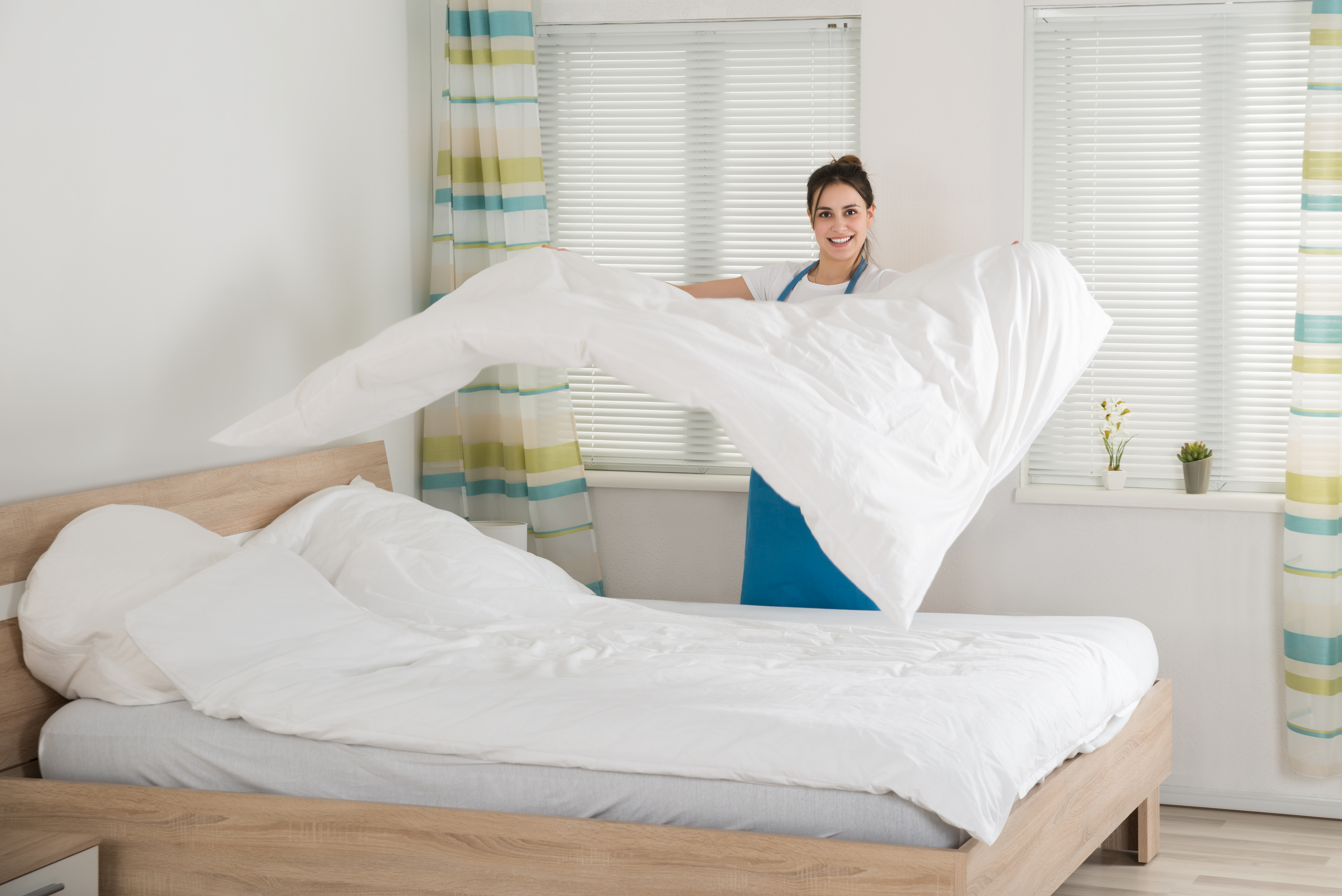 Ménage et gestion du linge pour les locations courte durée